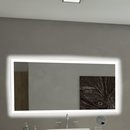 Online Designer Bathroom Rectangle Backlit Bathroom / Vanity Wall Mirror