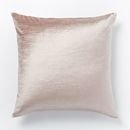 Online Designer Combined Living/Dining Luster Velvet Pillow Cover - Dusty Blush