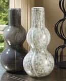 Online Designer Combined Living/Dining Global Views Two Bubble Vases