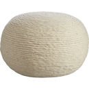 Online Designer Living Room wool wrap pouf