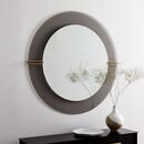 Online Designer Combined Living/Dining Dapper Glass Wall Mirror - Smoke