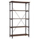 Online Designer Combined Living/Dining TRIBECCA HOME Myra Vintage Industrial Modern Rustic 40-inch Bookcase