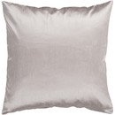 Online Designer Living Room Amelia Solid Luxe Throw Pillow - Silver 