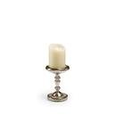 Online Designer Combined Living/Dining MERCURY GLASS 8-IN. PILLAR CANDLE HOLDER