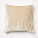 Online Designer Living Room Lush Crinkle Velvet Pillow Cover 