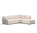 Online Designer Combined Living/Dining TOWNSEND SQUARE ARM UPHOLSTERED 3-PIECE BUMPER SECTIONAL