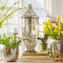 Online Designer Living Room Mercury Glass Decorative Jar