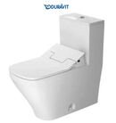 Online Designer Bathroom DuraStyle 1.28 GPF One Piece Elongated Toilet with Push Button Flush - Bidet Seat Included