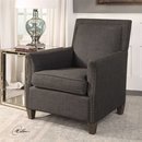 Online Designer Bedroom  Charcoal Linen Armchair