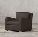 Online Designer Combined Living/Dining Petite Belgian Slope Arm Upholstered Chair