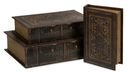 Online Designer Combined Living/Dining Old World Book Box Collection Set of 3