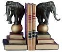 Online Designer Combined Living/Dining Elephant on A Ball Bookends
