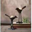 Online Designer Living Room Bird Glass / Iron tealight holders