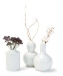 Online Designer Living Room Blossom Ceramic Vases (Set Of 3)