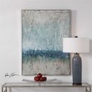 Online Designer Living Room Modern Blue Abstract Art