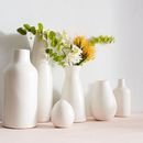 Online Designer Bathroom Pure White Ceramic Vases