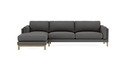 Online Designer Combined Living/Dining GABY 3-Seat Left Chaise Sectional
