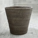 Online Designer Bathroom Sedona Grey Tapered Waste Basket/Trash Can