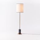 Online Designer Living Room west elm + Rejuvenation Cylinder Floor Lamp