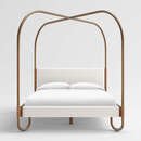 Online Designer Bedroom Gracia Queen Upholstered Canopy Bed