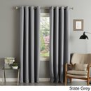 Online Designer Living Room Aurora Home Grommet Top Thermal Insulated 96-inch Blackout Curtain Panel Pair