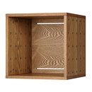 Online Designer Bedroom large-wood-veneer-cubby-cube-wall
