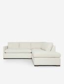 Online Designer Combined Living/Dining Callahan Right Facing Bumper Sectional Sofa