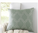 Online Designer Living Room Lacey Linen Pillow Cover 