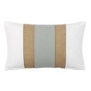 Online Designer Home/Small Office Linen & Burlap Colorblock Pillow