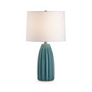 Online Designer Combined Living/Dining Ella Aqua Table Lamp