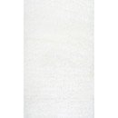 Online Designer Combined Living/Dining Serano Shag White Area Rug by nuLOOM