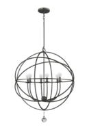 Online Designer Combined Living/Dining Gregoire 6-Light Globe Chandelier