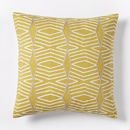 Online Designer Living Room Crewel Diamond Stripe Pillow Cover