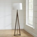 Online Designer Living Room Jackson Dark Brown Floor Lamp