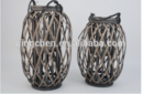Online Designer Business/Office Indoor &ourdoor willow lantern 