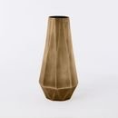 Online Designer Home/Small Office Faceted Metal Vase