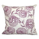 Online Designer Combined Living/Dining Swan Valley Blooms Antique Flowers Print Throw Pillow 