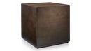 Online Designer Living Room Patina Bronze Cube Table