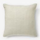 Online Designer Living Room Silk Hand-Loomed Pillow Cover - Stone White