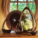 Online Designer Dining Room Vase (Bronze)- Medium