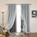 Online Designer Bedroom Draperies for WA & WB - Dark gray
