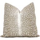 Online Designer Living Room Tan Antelope Pillow Cover