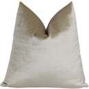 Online Designer Other Velvet Throw Pillow Cover with Gold Zipper