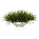 Online Designer Living Room Grass In Silver Pot