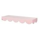 Online Designer Kids Room Pink Simple Scallop Wall Shelf