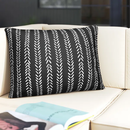 Online Designer Patio Krupa Striped Indoor/Outdoor Throw Pillow