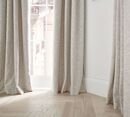 Online Designer Bedroom Seaton Textured Cotton Rod Pocket Curtain