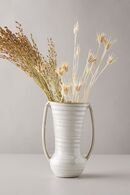 Online Designer Living Room Vanilla Glossed Ceramic Vase