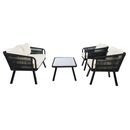 Online Designer Patio 00:00/00:38 00:00/00:17  Cangelosi Wicker/Rattan 4 - Person Seating Group with Cushions