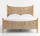Online Designer Bedroom Rambler Queen Rush Woven Bed